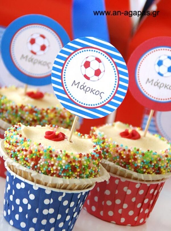 Cupcake Toppers Μπαλα