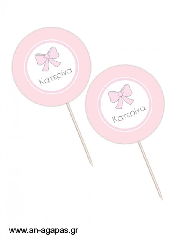 Cupcake  toppers  Baby  Bow