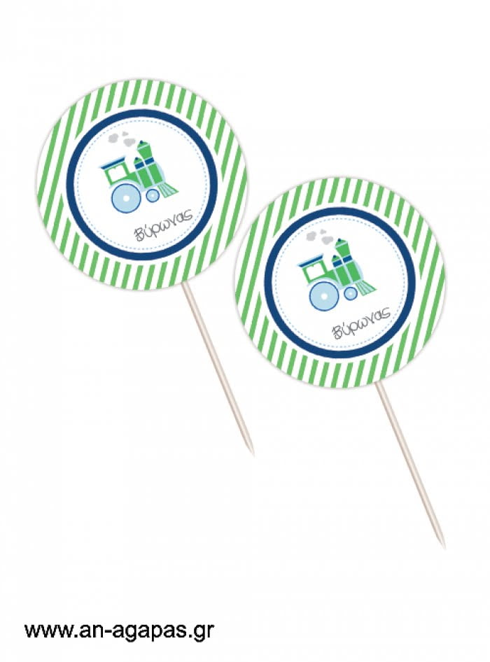 Cupcake  toppers  Choof  Choof