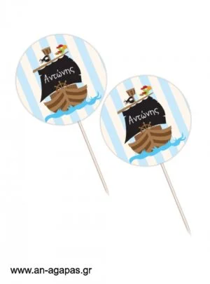Cupcake  toppers  Krafty  Pirate 