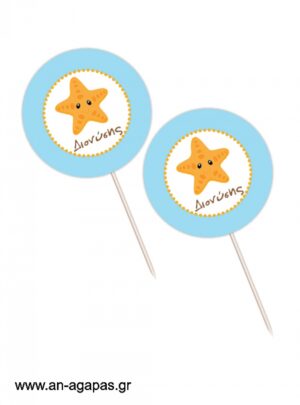 Cupcake  toppers  Little  Starfish