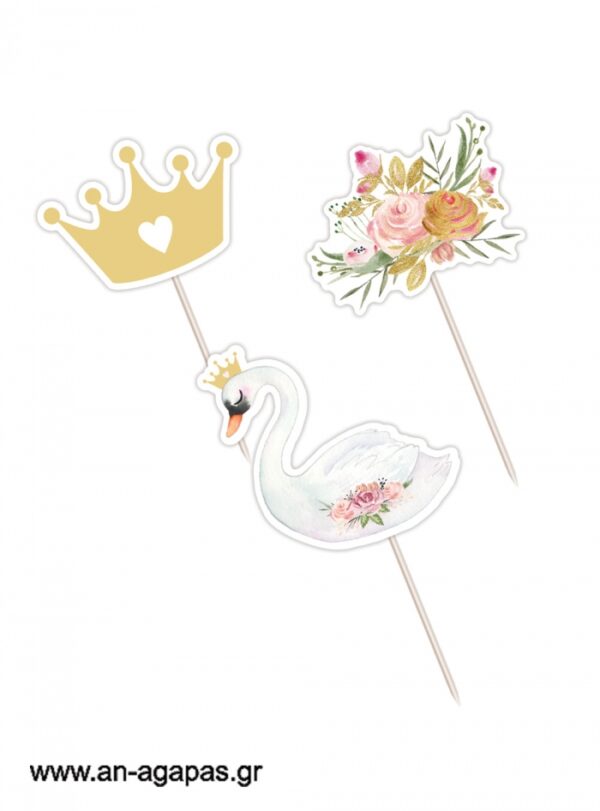CupcakeToppers  Swan