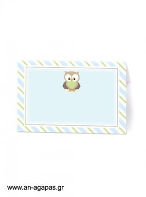 Food  Labels  Little  Owl  Blue 