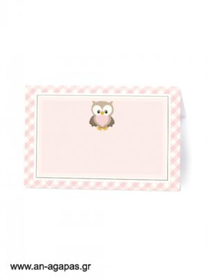 Food  Labels  Little  Owl  Pink