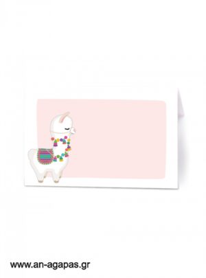 Food  Labels  Pink  Llama 