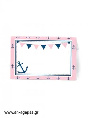 Food  Labels  Pink  Nautical