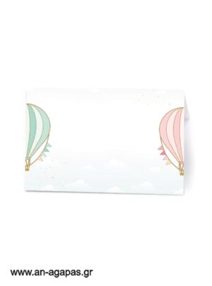 Food Labels Twin Hotair Balloons