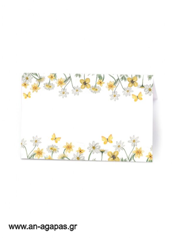Food Labels Yellow Blossom