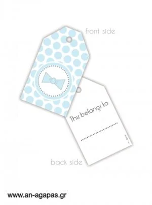 Gift  Tag  Σιέλ  Πουά 