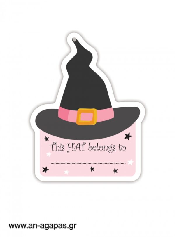Gift Tags Pink Halloweent
