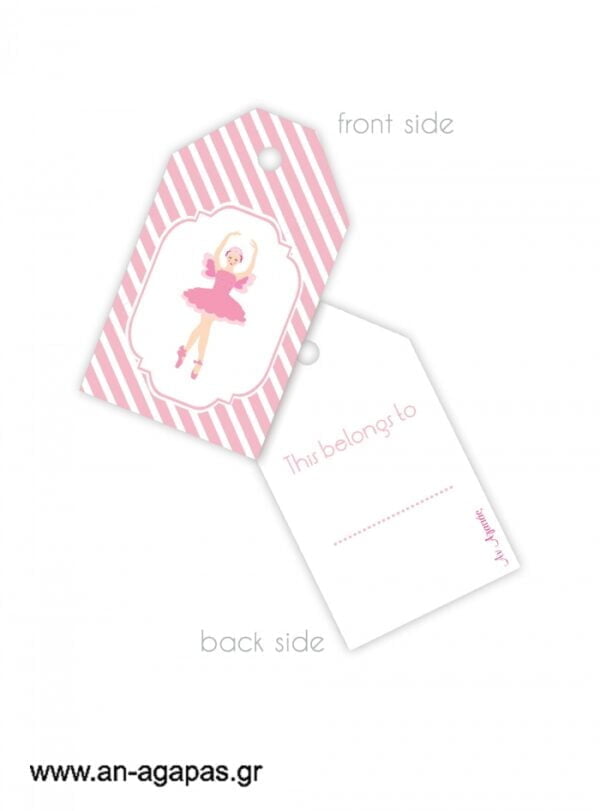 Gift  tags  Ballerina