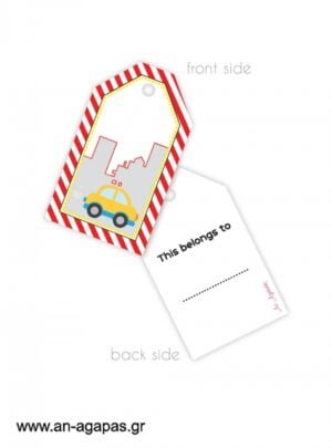 Gift  tags  Cars