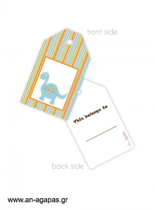 Gift  tags  Dino  Pals