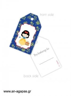Gift  tags  Forest  Girl 