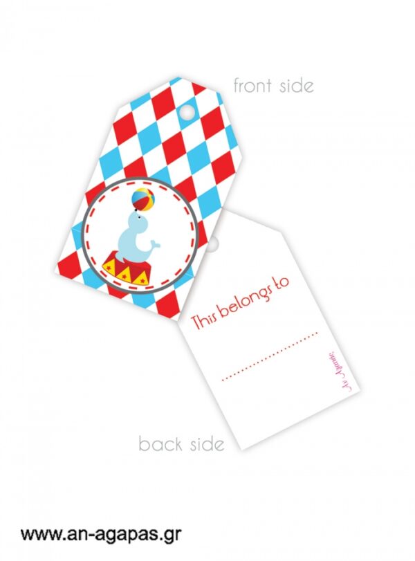 Gift  tags  My  Baby  Circus