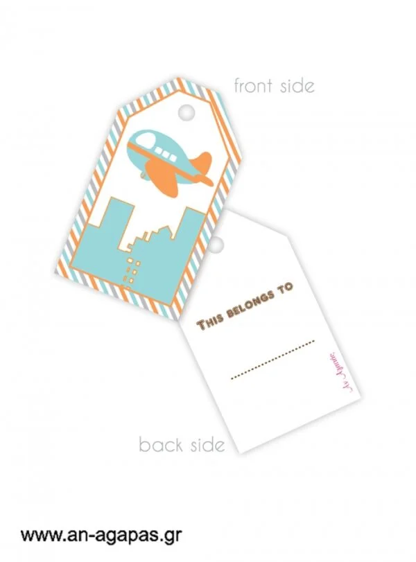 Gift  tags  My  Toy  Plane