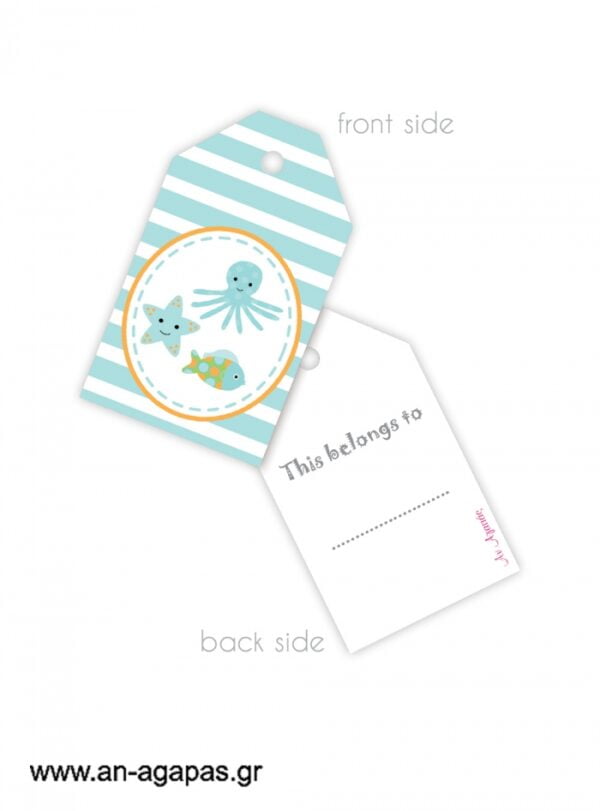 Gift  tags  Under  the  Sea