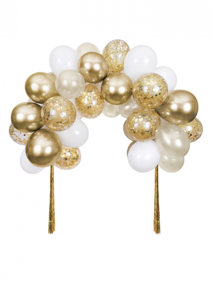 Gold  Balloon  Arch  Kit