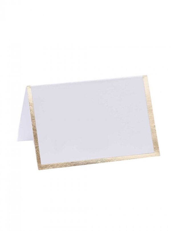 Gold Foiled Place Cards (10τμχ)