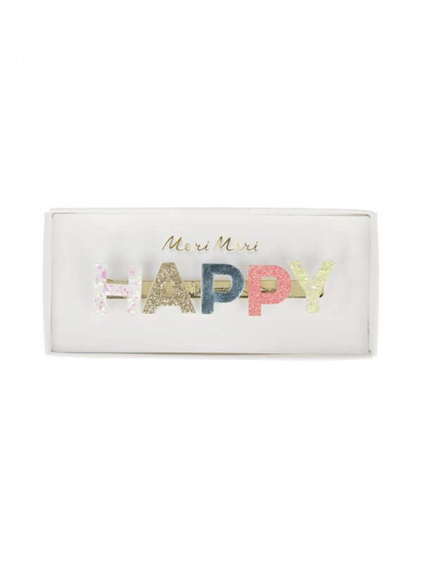 Hair  Clip    Happy