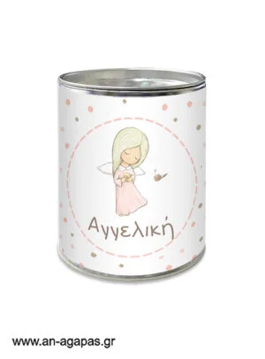 Μπομπονιέρα Βάπτισης Κουμπαράς Little Angel