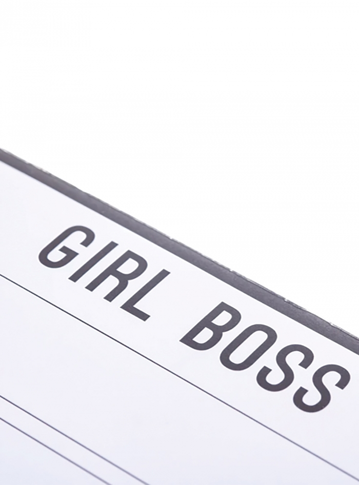 Large Notepad-Girl Boss