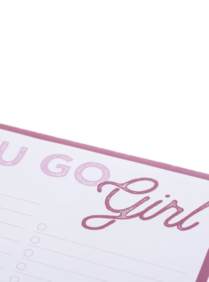 Large Notepad-You Go Girl