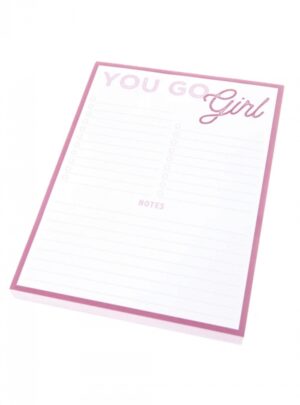 Large Notepad-You Go Girl