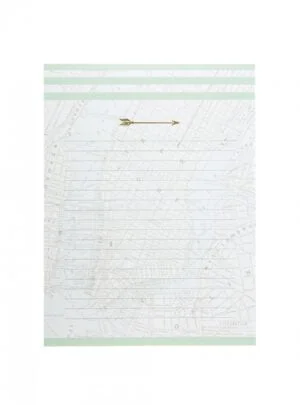 Large  notepad  Arrow   
