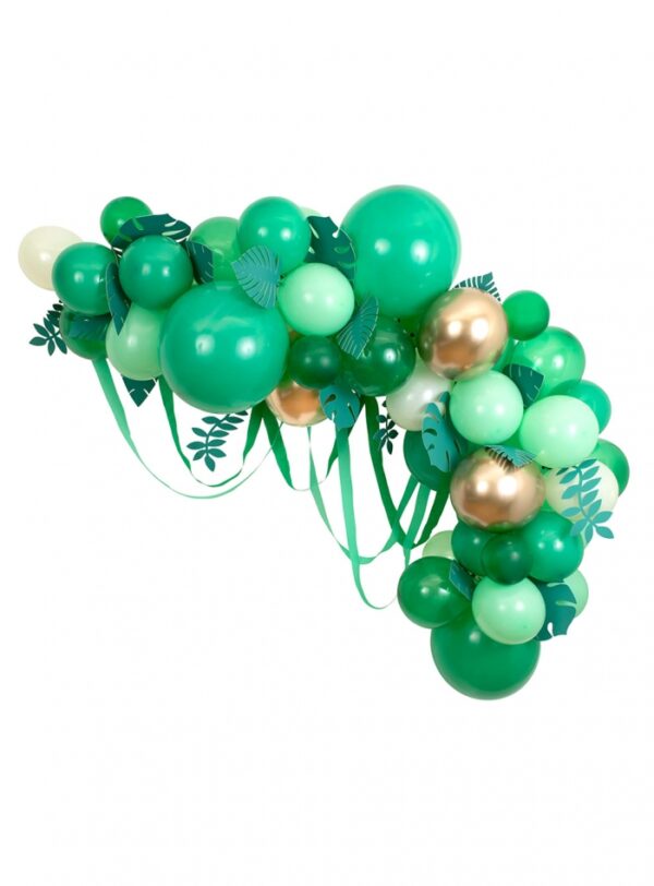 Leafy Green Balloon Arch