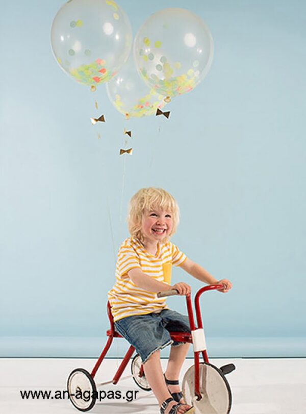 Multi  color  Confetti  Balloon  Kit  (8τεμ)