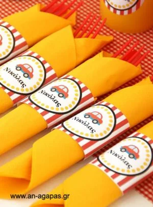 Napkin Ring Cars
