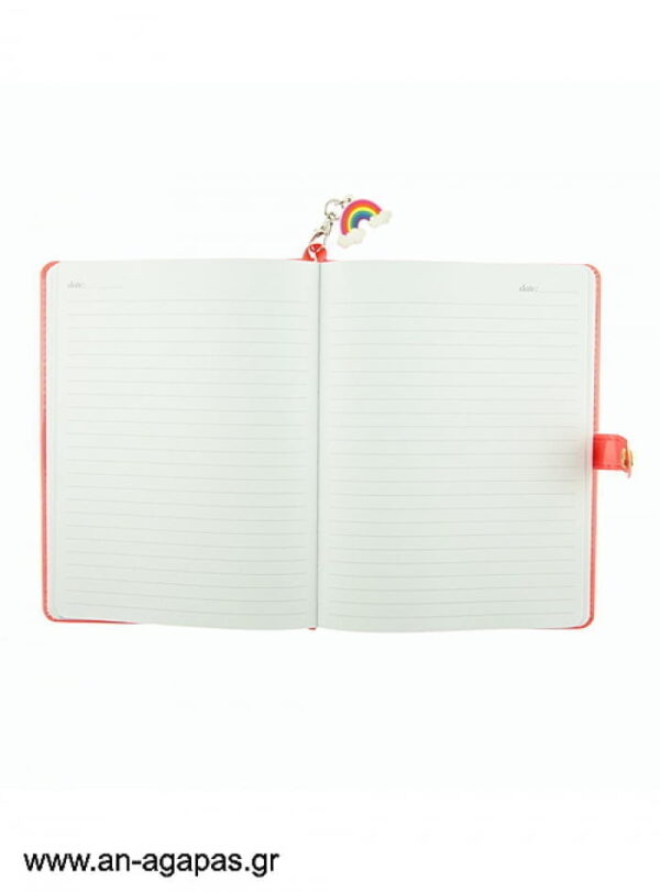 Neon  Pink  Glitter  -  Snap  Journal