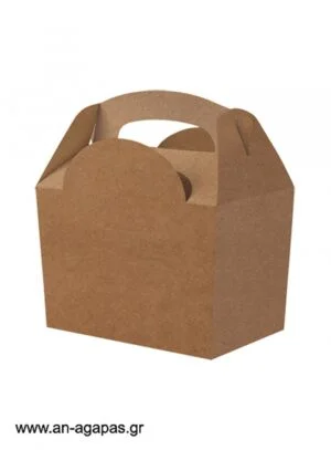 Party  box  σε  Kraft  χρώμα   