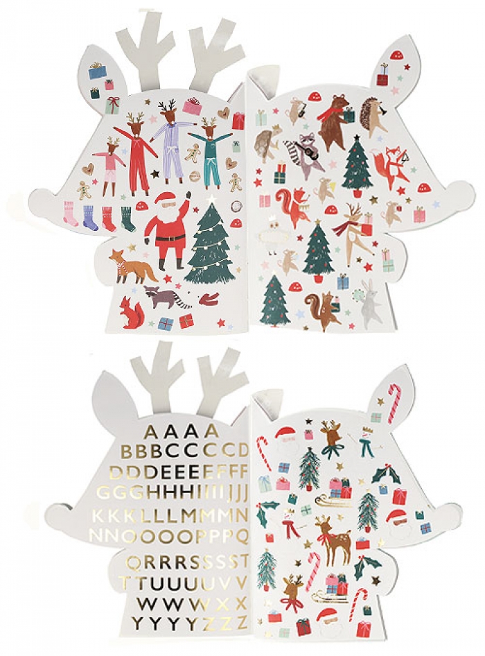 Reindeer Sticker Sketch Book