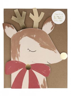Reindeer Sticker Sketch Book