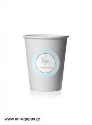 Round  Stickers  Blue  Carousel 