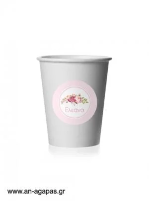 Round  Stickers  Bouquetin  Pink 