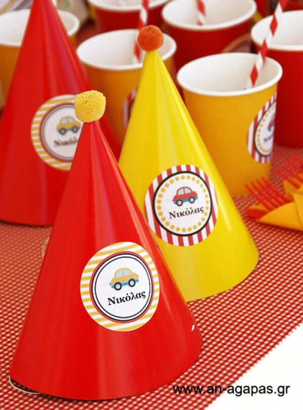 Round sticker Cars