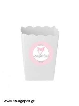Round  stickers  Pink  Dots  &  Stripes 