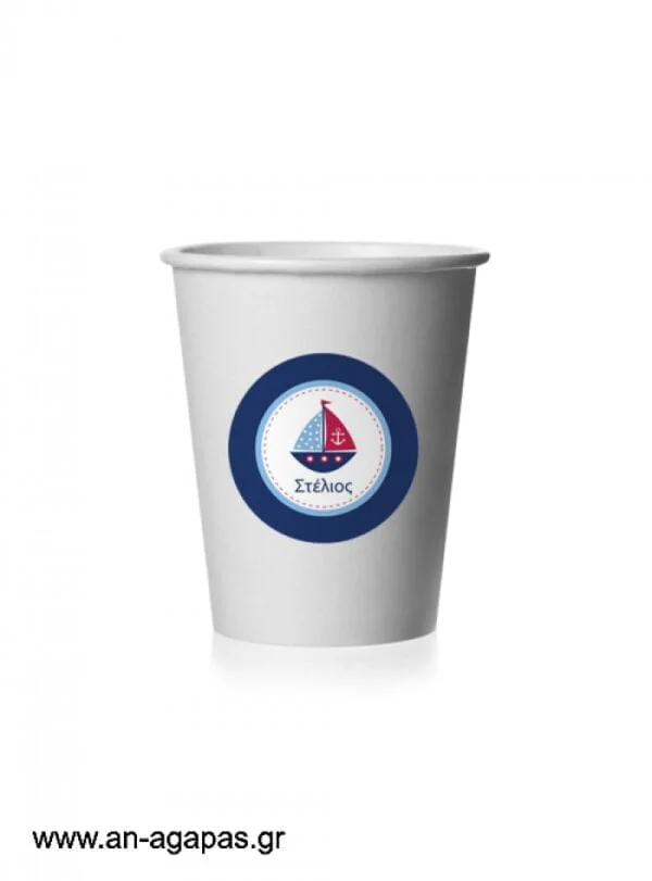 Round  stickers  Sailing