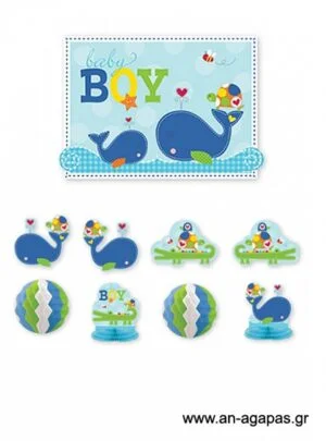 Set  διακόσμισης  Baby  boy 