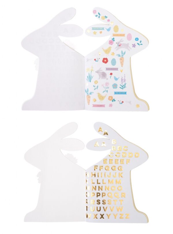 Spring Bunny Sticker Book