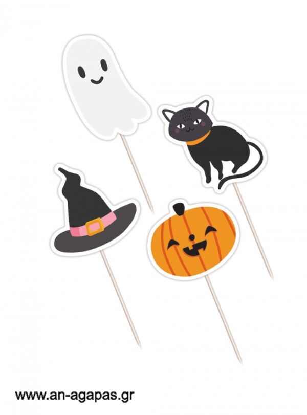 Stick Toppers Pink Halloween