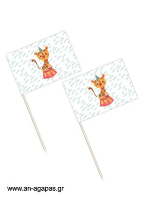 Toothpick flags Circus Parade