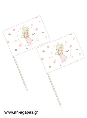 Toothpick flags Little Angel