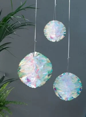 Tables  Διακοσμητκές  Μπάλες  Iridescent,  3τμχ 