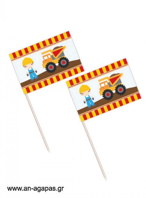 Toothpick  Flags  Construction