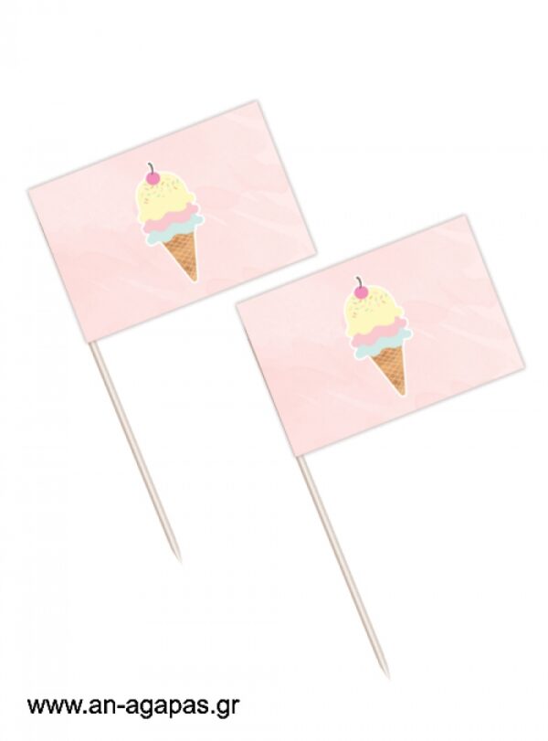 Toothpick  Flags  Ice  Cream