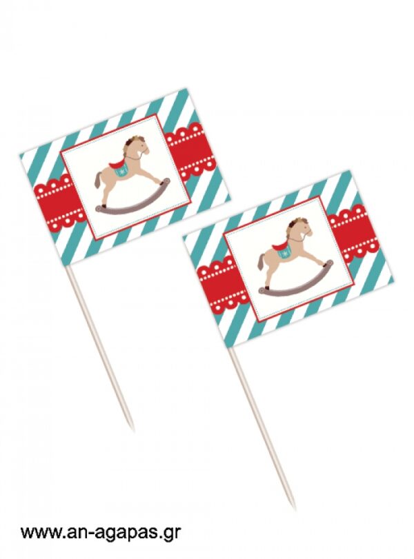 Toothpick  Flags  Rocking  Christmas